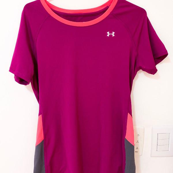 blusa de manga under armour