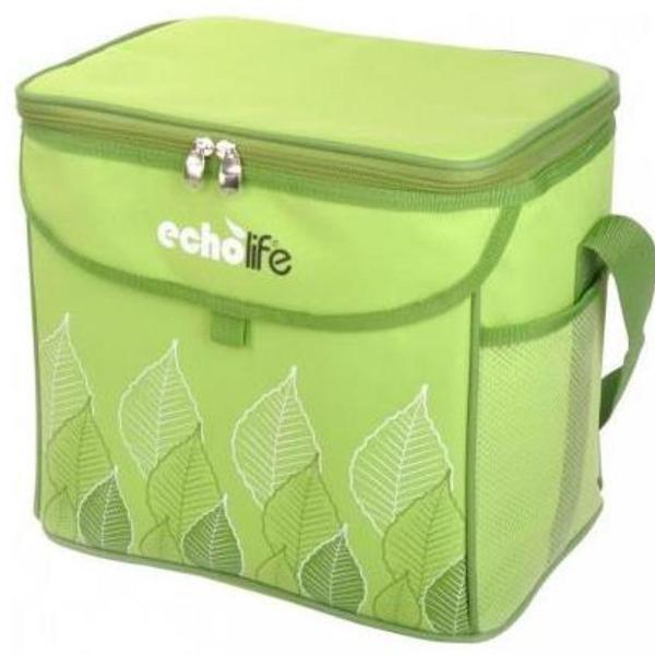 bolsa térmica echolife green com alça ajustável - 9litros