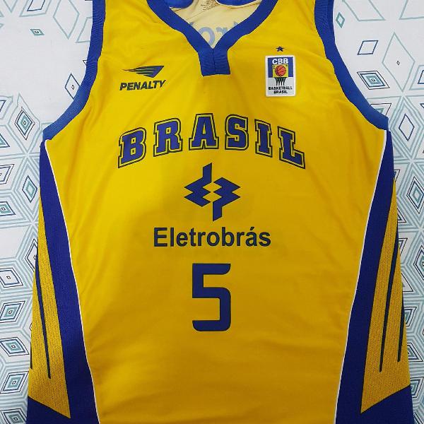 camisa de basquete brasil (seleção feminina de 2007)
