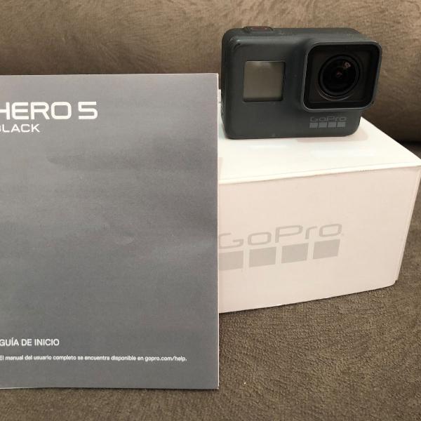 câmera digital gopro hero 5 black