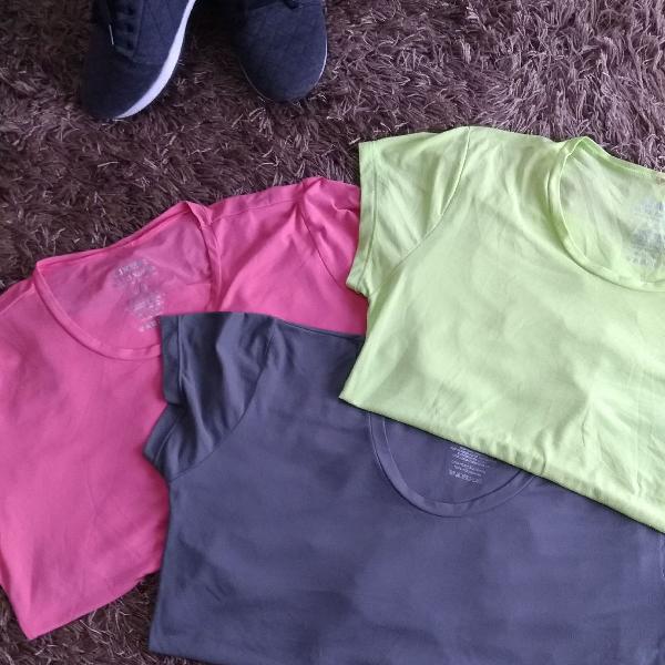 kit blusinhas pra malhar