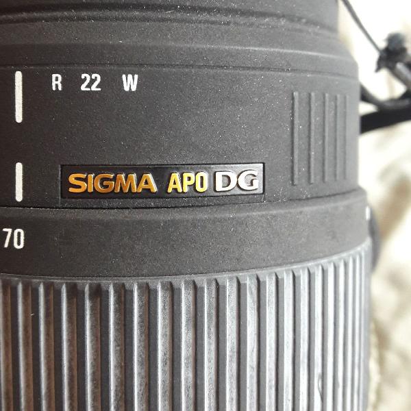 lente sigma 70-300 para cannon