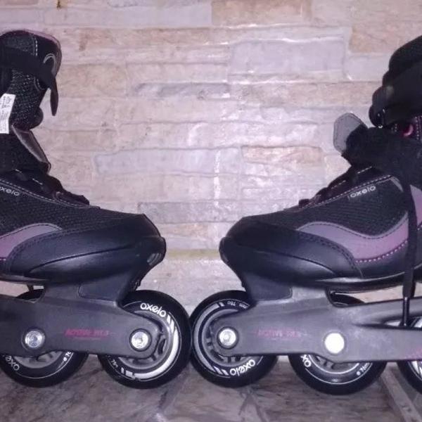 patins feminino fit 3 oxelo - roller new fit 3 femme