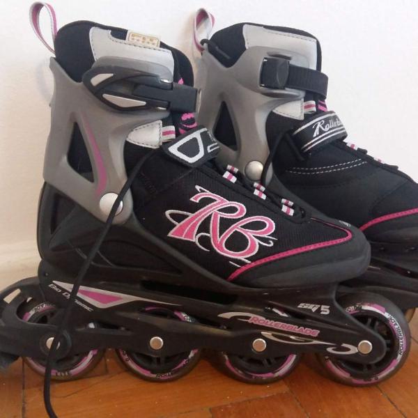 patins inline rollerblade feminino