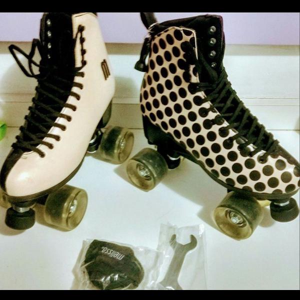 patins melissa roller joy. exclusividade.