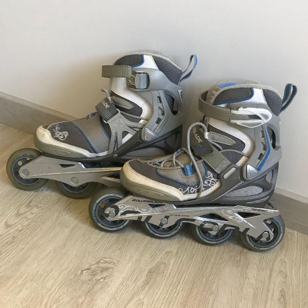 patins rollerblade novo para arrasar nas manobras!!