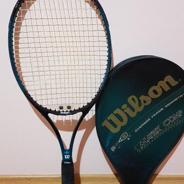 raquete de tênis - wilson - matrix comp