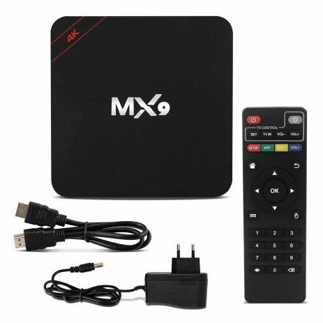 Tv Box MX9 4k (Netflix Youtube)