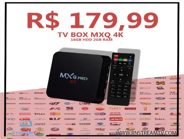 Tv box mxq 4k Transforme sua tv em smart tv