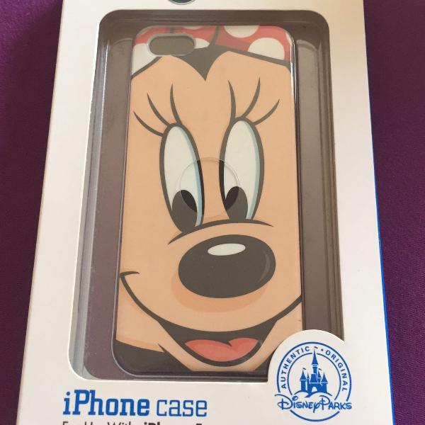 Capinha Case iPhone 5 / 5S - Minnie Disney Parks