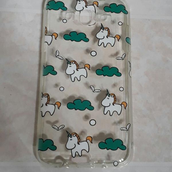 Capinha Unicórnio Galaxy J5