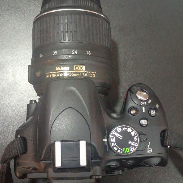 Câmera Nikon Demi Profissional D5100