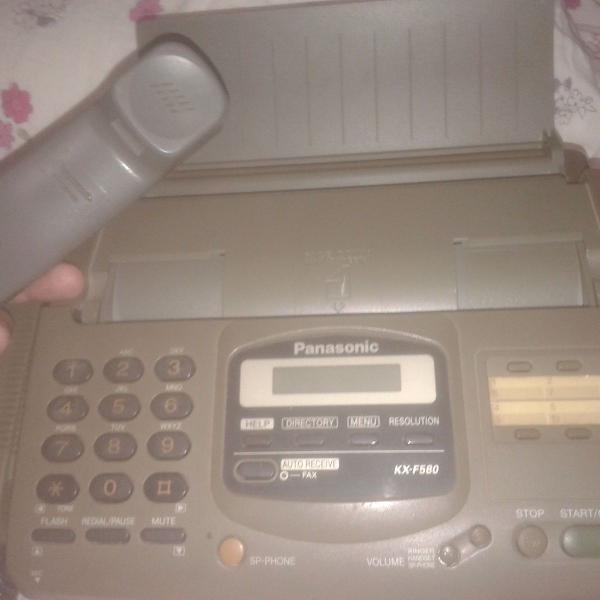 Fax Panasonic Kx- F580 - Corta Papel Automático!