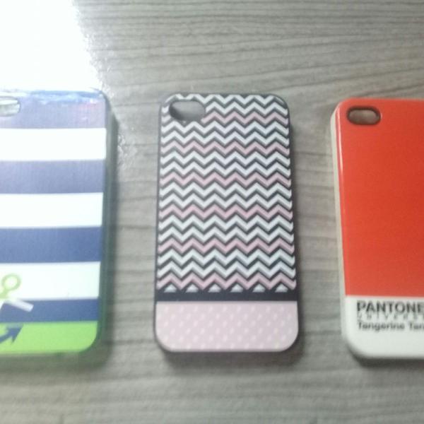 Kit Capinhas Fofas Iphone 4/4S