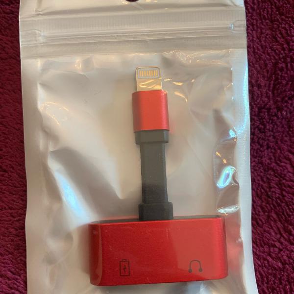 adaptador iphone 7 para cima