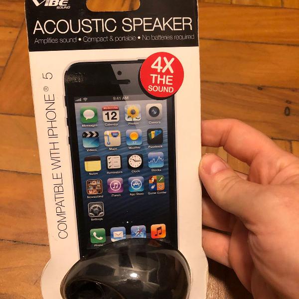 amplificador de som para iphone