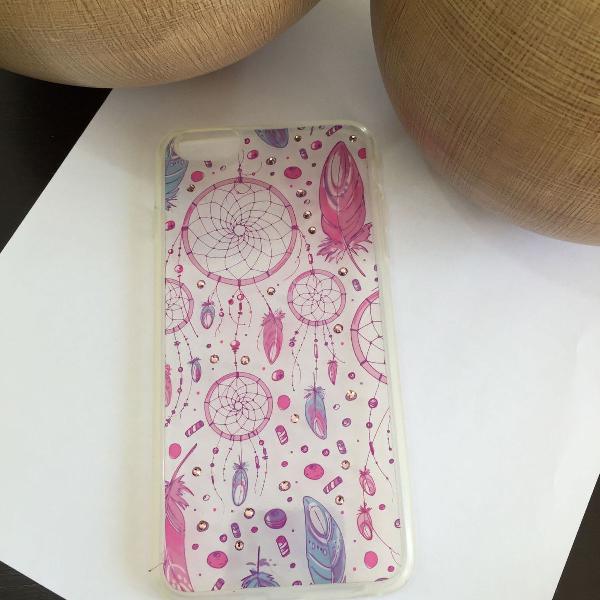 capa case iphone 6 plus swaroviski filtro sonhos