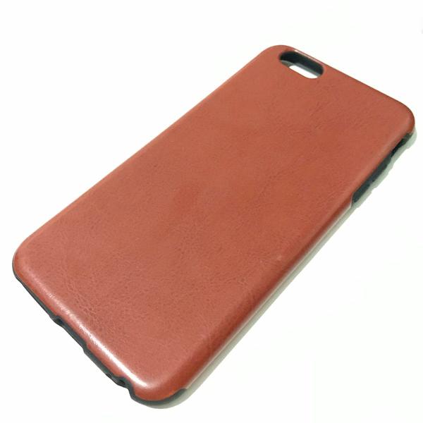 capa couro marrom iphone 6/6s plus