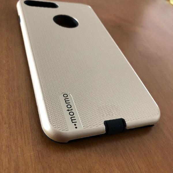 capa dourada iphone 7 plus