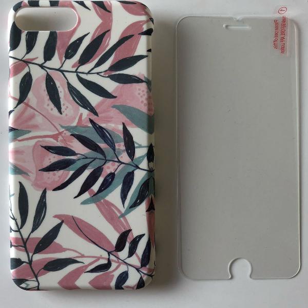 capa e película iphone 8 plus