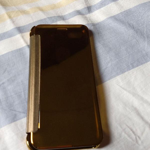 capa espelho dourado iphone 7/8