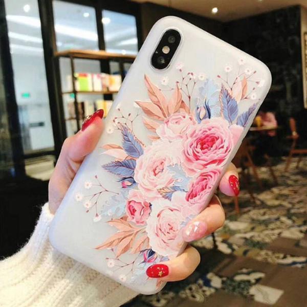 capa luxo floral iphone