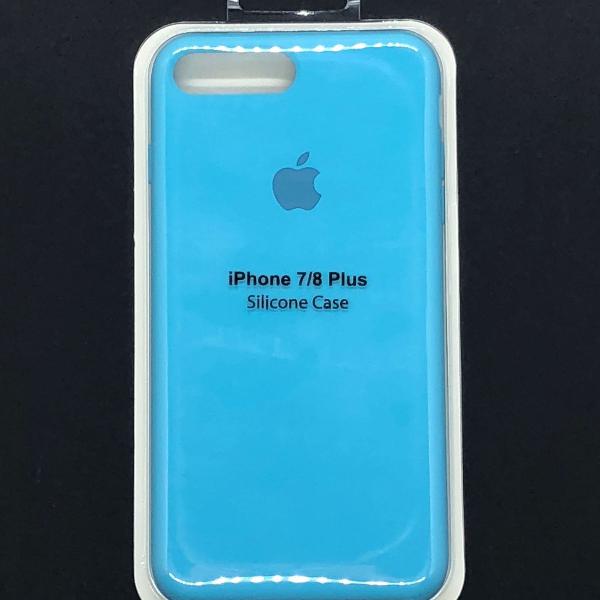 capa para iphone 7/8 plus - azul céu