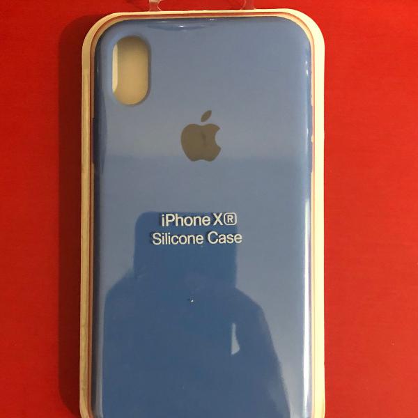 capa silicone original iphone xr