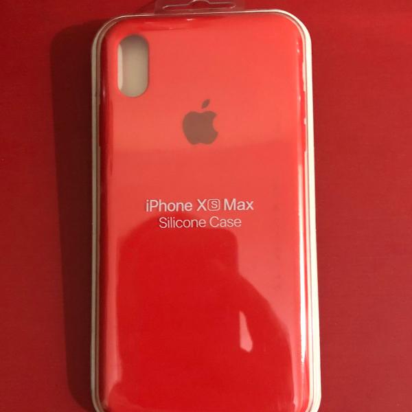 capa silicone original iphone xs max