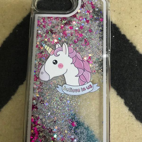 capinha iphone 7 plus - magical unicorn