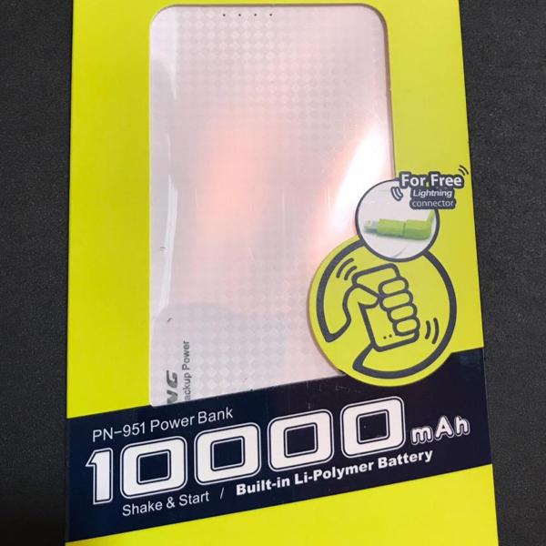 carregador portátil pening 10000mah power bank