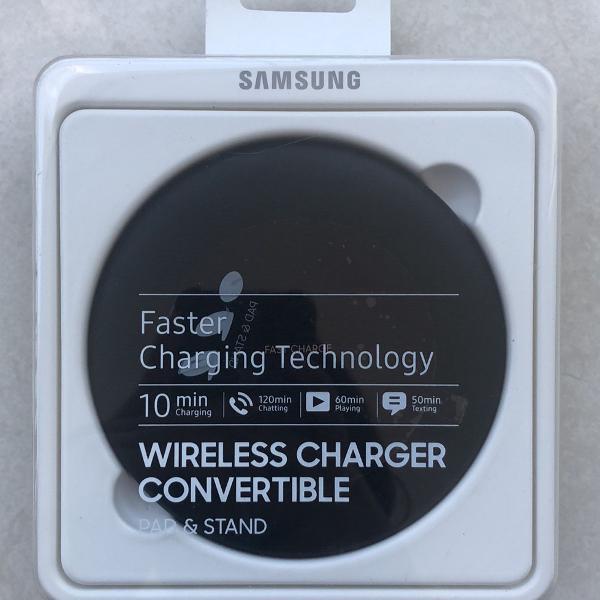 carregador sem fio convertible samsung