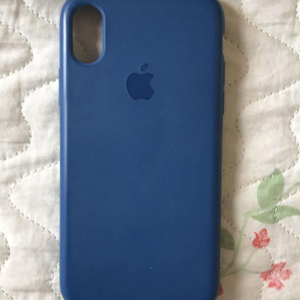 case iphone x azul marinho