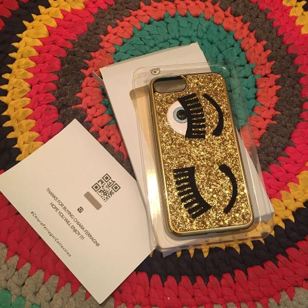 case para iphone chiara ferragni original novo para modelo