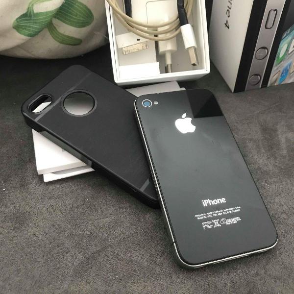 iphone 4, 16 gb, apple, preto