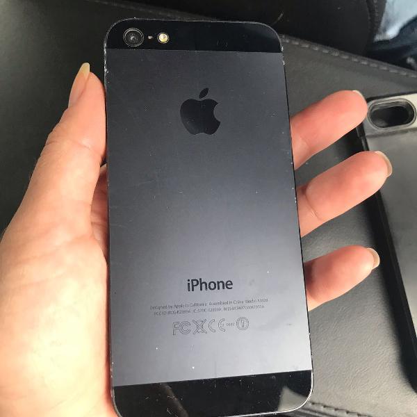 iphone 5 preto 16gb