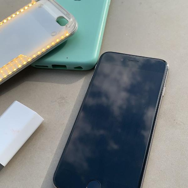 iphone 6 16gb preto com acessórios