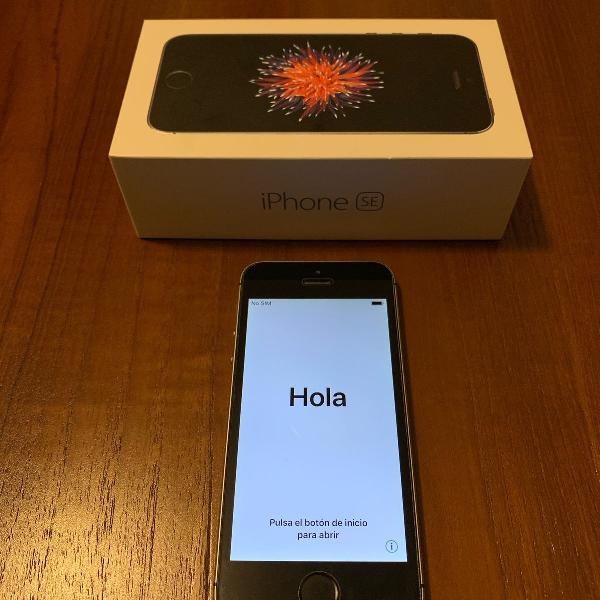 iphone se 16gb preto