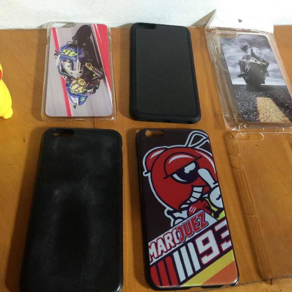 kit conjunto case capinha iphone 6 plus