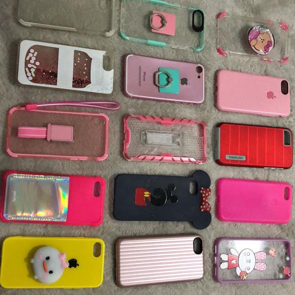 lote capinha iphone 7 e 8 normal