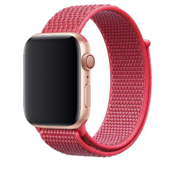 pulseira loop apple watch hibisco