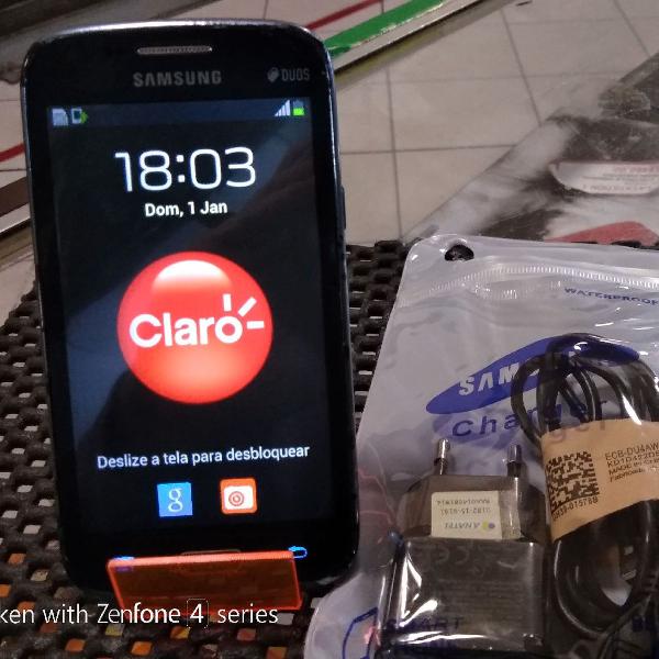 samsung galaxy s3 ( com tela nova e carregador novo )