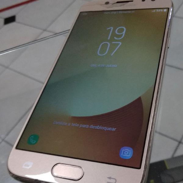 samsung j5 pró com tela novinha mas com um trincado encima