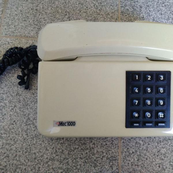 telefone de teclas vintage