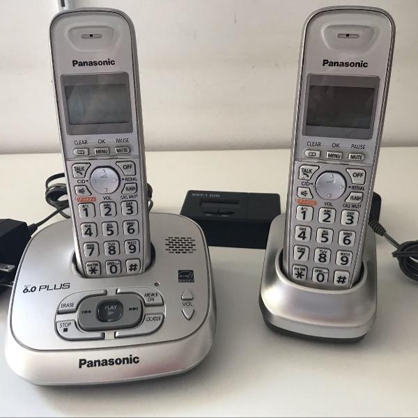 telefone sem fio dect 6.0 panasonic