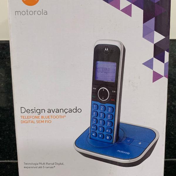 telefone sem fio motorola gate4800bt-a