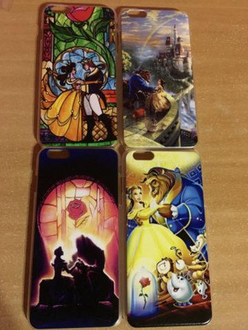 Case capinha iPhone Disney A Bela e a Fera