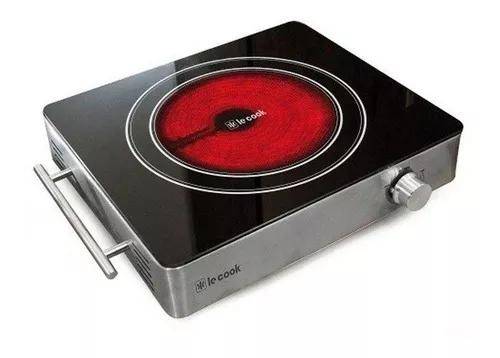 Fogão Cooktop Elétrico 1 Boca Vitrocerâmico Le Cook 127v