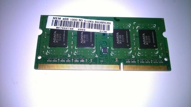 Memoria Ram 4GB Ddr3 Notbook