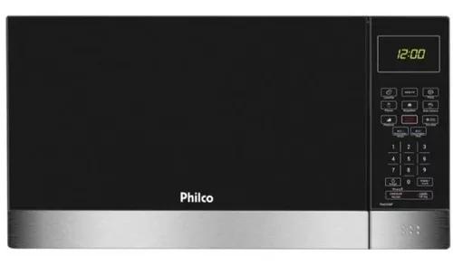 Micro-ondas Philco 26 Litros Pmo26ip Preto Com Inox